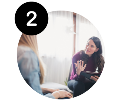 women in discussion